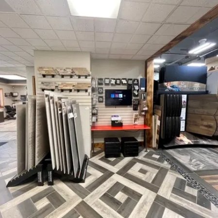 Wealth of flooring product display